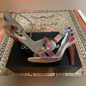 Dolce & Gabbana multicolor heels size 39.